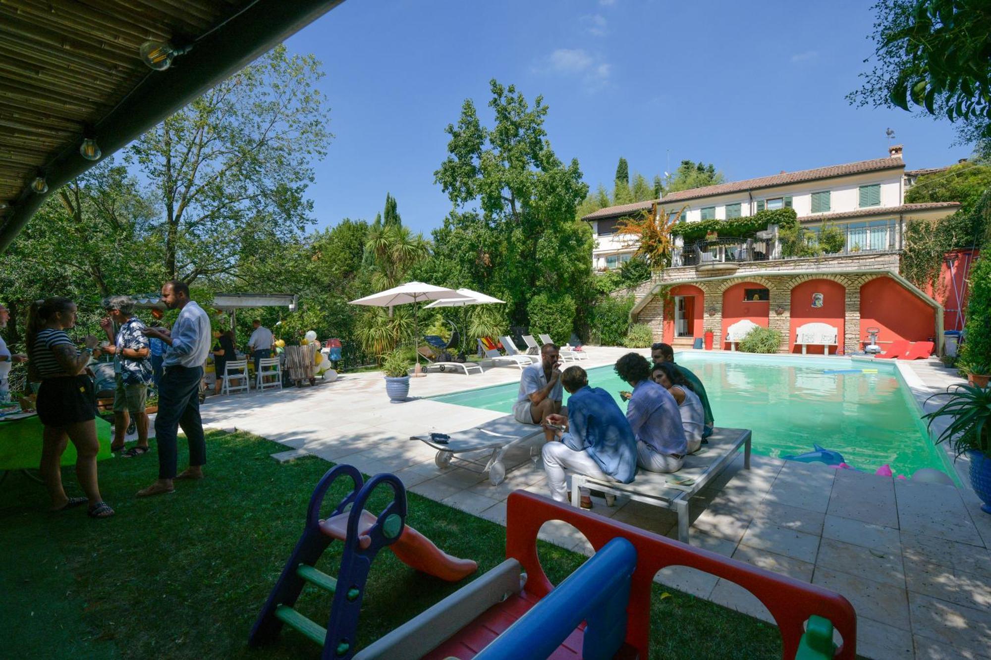 Villa Isidoro Ampio Parco ,Piscina Privata, Arte E Giochi , Fitness Verona Eksteriør bilde