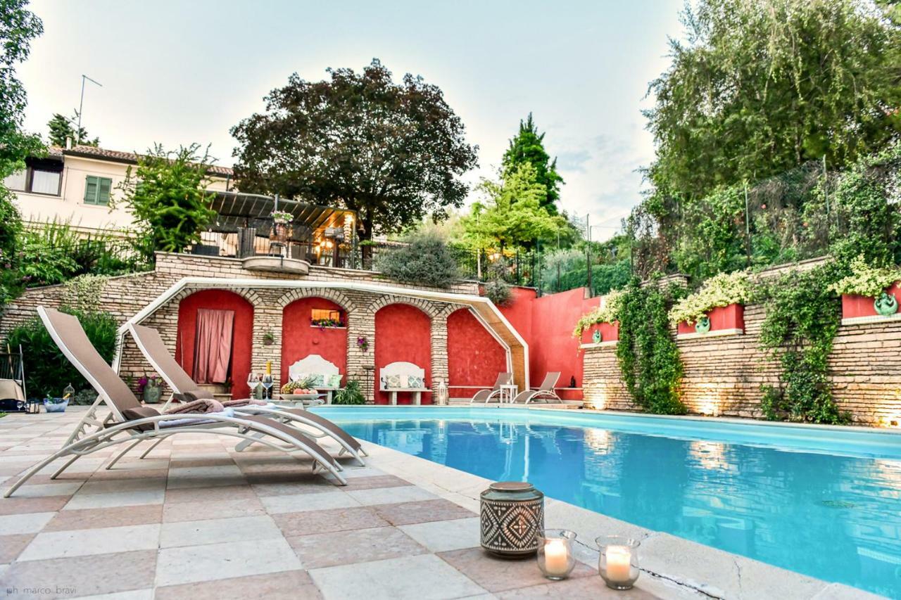 Villa Isidoro Ampio Parco ,Piscina Privata, Arte E Giochi , Fitness Verona Eksteriør bilde